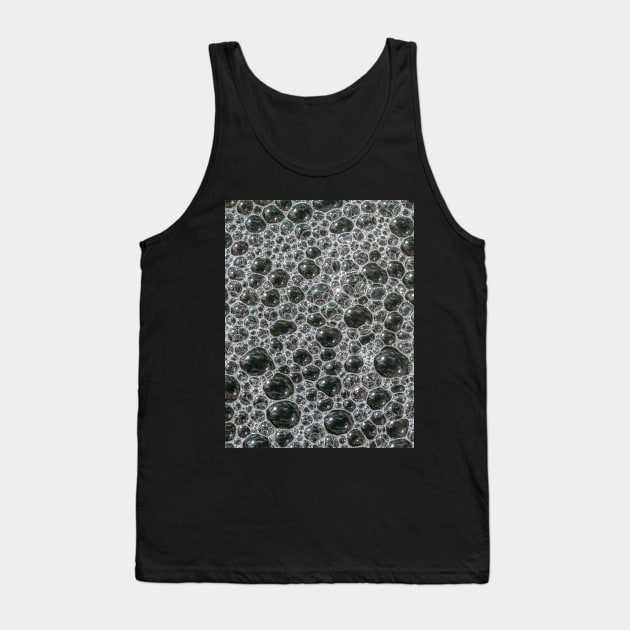 Frozen in Time. Macro Bubbles Photograph Tank Top by love-fi